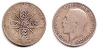 Großbritannien 1 Florin George V. (1910 - 1936) -