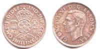 2 Shillings 1937 Großbritannien George VI. (1936 - 1952) st