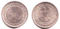 Drittes Reich 50 Reichspfennig 50 Reichspfennig