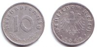 Alliierte Besetzung 10 Reichspfennig 10 Reichspfennig