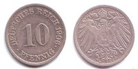 Kaiserreich 10 Pfennig 10 Pfennig - großer Adler -