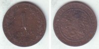 Niederlande 1 Cent Willem III. (1849 - 1890)