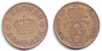 Dänemark 2 Kronen Christian X. (1912 - 1947) -