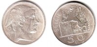 Belgien 50 Francs Leopold III. (1934 - 1950)