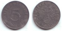 Drittes Reich 5 Pfennig Reichspfennig