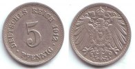 Kaiserreich 5 Pfennig 5 Pfennig - großer Adler -