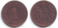 Kaiserreich 1 Pfennig 1 Pfennig - großer Adler -