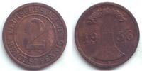 Weimarer Republik 2 Reichspfennig 2 Reichspfennig - Ährenbübdel