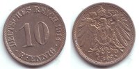 Kaiserreich 10 Pfennig 10 Pfennig - großer Adler -