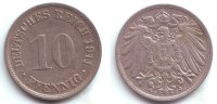 Kaiserreich 10 Pfennig 10 Pfennig - großer Adler -