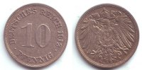 Kaiserreich 10 Pfennig 10 Pfennig - großer Adler -
