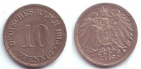 Kaiserreich 10 Pfennig 10 Pfennig - großer Adler -