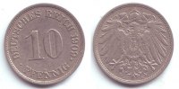 Kaiserreich 10 Pfennig 10 Pfennig - großer Adler -