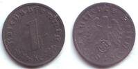 Drittes Reich 1 Reichspfennig 1 Reichspfennig - mit Hakenkreuz