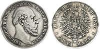 Mecklenburg-Schwerin 2 Mark Friedrich Franz II. (1842-1883)