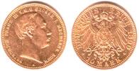 Mecklenburg-Schwerin 10 Mark Grossherzog Friedrich Franz III. von Hessen (1883-1897)