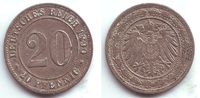 Kaiserreich 20 Pfennig 20 Pfennig - großer Adler