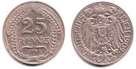 Kaiserreich 25 Pfennig 25 Pfennig - Ähren -