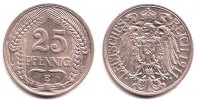 Kaiserreich 25 Pfennig 25 Pfennig - Ähren -