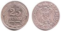 Kaiserreich 25 Pfennig 25 Pfennig - Ähren -