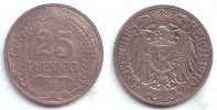 Kaiserreich 25 Pfennig 25 Pfennig - Ähren -