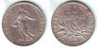 Frankreich 50 Centimes Säerin vor Sonne -