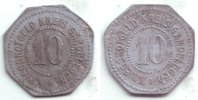 Gardelegen 10 Pfennig Notgeld des Kreises Gardelegen - 10 Pfennig -