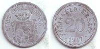 Gunzenhausen 20 Pfennig Notgeld der Stadt Gunzenhausen - 20 Pfennig -