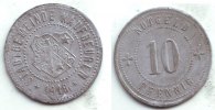 Kaufbeuren 10 Pfennig Notgeld der Stadtgemeinde Kaufbeuren - 10 Pfennig -