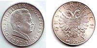 Österreich 2 Schilling Dollfuss