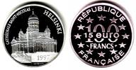 Frankreich 100 Francs - 15 Euro Cathedrale in Helsinki
