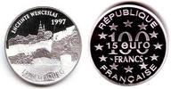 Frankreich 100 Francs - 15 Euro Wenzelsmauer in Luxemburg