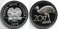 Papua - Neuguinea 20 Toea Kasuar - Vögel -