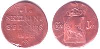 Norwegen 1 Skilling Carl XIV. Johann