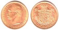 Dänemark 20 Kronen Köng Frederik VIII.von Dänemark (1906-1912)