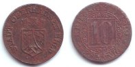 Oberhausen 10 Pfennig Notgeld der Stadt Oberhausen - 10 Pfennig -
