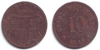 Münchberg 10 Pfennig Notgeld der Stadt Münchberg - 10 Pfennig -