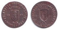 Obrelahnstein 10 Pfennig Notgeld der Volksbank Oberlahnstein - 10 Pfennig -