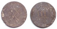 Bad Homburg 10 Pfennig Notgeld der Stadt Bad Homburg - 10 Pfennig -