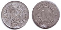 Kaufbeuren 10 Pfennig Notgeld der Stadtgemeinde Kaufbeuren - 10 Pfennig -