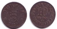 Tuttlingen 10 Pfennig Notgeld der Stadt Tuttlingen - 10 Pfennig -