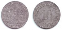 Hof 10 Pfennig Notgeld der Stadt Hof - 10 Pfennig -