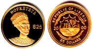 Liberia 25 Dollar Büste der Nofretete -