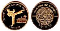 Bhutan 5 Sertrum Olympiade Atlanta 1996 - Taekwondokämpfer Foto
