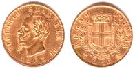 Italien-Toskana 20 Lire König Vittorio Emanule II. Picture