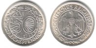Drittes Reich 50 Reichspfennig 50 Reichspfennig