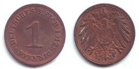 Kaiserreich 1 Pfennig 1 Pfennig - großer Adler -