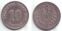Kaiserreich 10 Pfennig 10 Pfennig - kleiner Adler