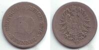 Kaiserreich 10 Pfennig 10 Pfennig - kleiner Adler