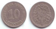 Kaiserreich 10 Pfennig 10 Pfennig - kleiner Adler